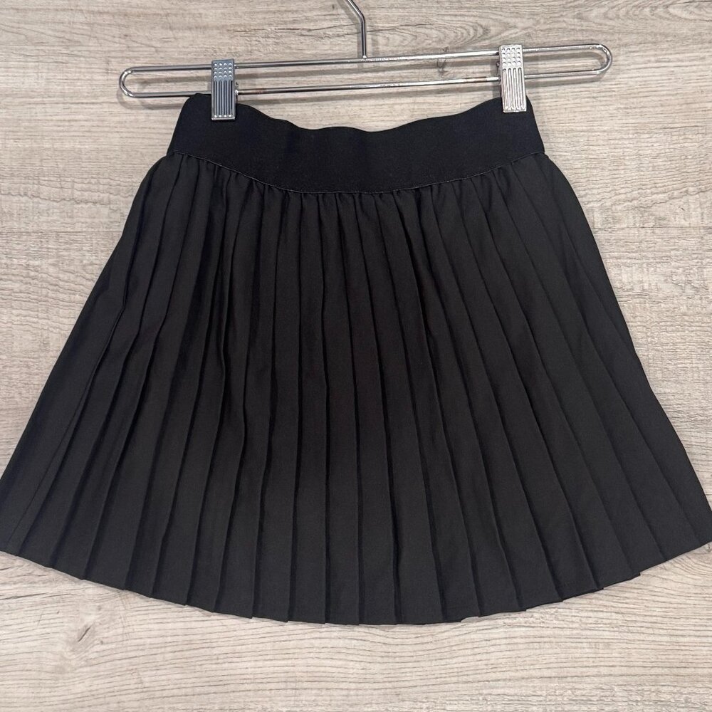 Jolie&Joy Black Pleated Tennis Skirt